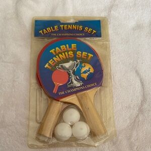 Table Tennis Set with Paddles NEW